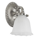 Sconces Single Glass by JVI Designs ( 261 | 831-17 Traditional Brass ) 