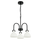 Mini Chandeliers Glass Shade by Maxilite ( 501 | MX 1094-3-07 Belle-Clear ) 