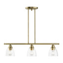 Linear/Island 3 Light Bar by Livex Lighting ( 107 | 46337-01 Montgomery ) 
