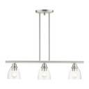 Linear/Island 3 Light Bar by Livex Lighting ( 107 | 46337-91 Montgomery ) 