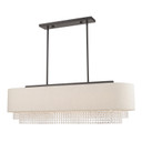 Linear/Island Drum Shade by Livex Lighting ( 107 | 51125-92 Carlisle ) 