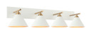 Bathroom Fixtures Four Lights by Matteo Lighting ( 423 | S10604WH Bliss ) 