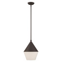 Mini Pendants Glass Down by Livex Lighting ( 107 | 40714-07 Stockholm ) 