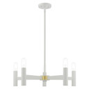 Mid. Chandeliers Geometric/Linear by Livex Lighting ( 107 | 51135-03 Copenhagen ) 