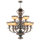 Large Chandeliers Glass Shade by Livex Lighting ( 107 | 8529-64 Seville ) 