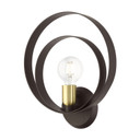 Sconces Single Candle by Livex Lighting ( 107 | 46422-07 Modesto ) 
