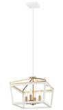 Mini Chandeliers Candle by Matteo Lighting ( 423 | C67004WHAG Mavonshire ) 