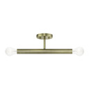 Semi-Flush Mts. Exposed Lamps by Livex Lighting ( 107 | 51139-01 Copenhagen ) 
