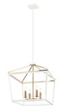 Pendants Open Frame by Matteo Lighting ( 423 | C67014WHAG Mavonshire ) 