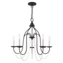 Mid. Chandeliers Candle by Livex Lighting ( 107 | 40795-04 Alessia ) 