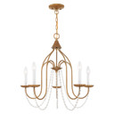 Mid. Chandeliers Candle by Livex Lighting ( 107 | 40795-48 Alessia ) 