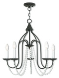 Mid. Chandeliers Candle by Livex Lighting ( 107 | 40795-92 Alessia ) 