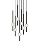 Mid. Chandeliers Multi-Port/Cascade by Matteo Lighting ( 423 | C68907MB Windchimer ) 