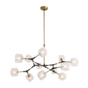 Large Chandeliers Glass Shade by Kanova & Co. ( 508 | KCH0122-12ANB Matterhorn ) 