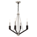 Mini Chandeliers Candle by Livex Lighting ( 107 | 51164-91 Beckett ) 