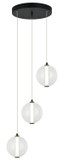 Mini Chandeliers Multi-Port/Cascade by Matteo Lighting ( 423 | C69603MBCL Belange ) 