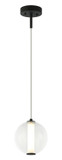 Mini Pendants Glass Down by Matteo Lighting ( 423 | C69611MBCL Belange ) 