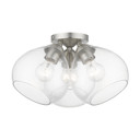 Semi-Flush Mts. Multi-port/Cluster by Livex Lighting ( 107 | 46502-91 Catania ) 