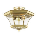 Semi-Flush Mts. Cage by Livex Lighting ( 107 | 4083-02 Monterey ) 
