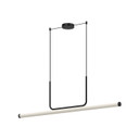 Linear/Island Cylindrical/Tubular by Kuzco Lighting ( 347 | LP73048-BK Vesper ) 
