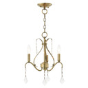 Mini Chandeliers Candle by Livex Lighting ( 107 | 40843-01 Caterina ) 