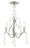 Mini Chandeliers Candle by Livex Lighting ( 107 | 40843-91 Caterina ) 