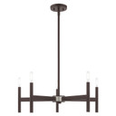 Mid. Chandeliers Candle by Livex Lighting ( 107 | 51175-07 Copenhagen ) 