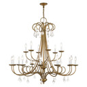 Large Chandeliers Candle by Livex Lighting ( 107 | 40870-48 Daphne ) 