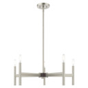 Mid. Chandeliers Candle by Livex Lighting ( 107 | 51175-91 Copenhagen ) 