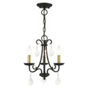 Mini Chandeliers Candle by Livex Lighting ( 107 | 40873-04 Daphne ) 