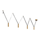 Linear/Island Geometric/Linear by Kuzco Lighting ( 347 | LP90404-VB Mason ) 