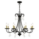 Mid. Chandeliers Candle by Livex Lighting ( 107 | 40878-04 Daphne ) 