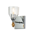 Sconces Single Glass by Lucas + McKearn ( 175 | BB1000PC-1-F1G Felice ) 