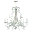 Large Chandeliers Candle by Livex Lighting ( 107 | 40879-91 Daphne ) 