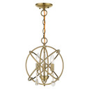Mini Chandeliers Candle by Livex Lighting ( 107 | 40903-01 Aria ) 