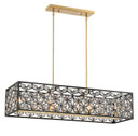 Linear/Island 4 Light + by Metropolitan ( 29 | N7848-711 Brookcrest ) 