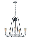 Mid. Chandeliers Glass Up by Maxim ( 16 | 11735BKSN Haven ) 