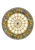 Home Accents Tiffany Windows/Wall Panels by Meyda Tiffany ( 57 | 82455 Fleur-De-Lis ) 