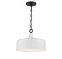Pendants Metal Shade by Meridian ( 446 | M70103WHBK ) 