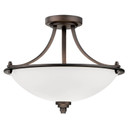 Semi-Flush Mts. Bowl Style by Millennium ( 59 | 7263-RBZ Bristo ) 