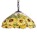 Pendants Glass Down by Meyda Tiffany ( 57 | 119560 Wild Sunflower ) 