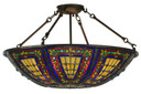 Semi-Flush Mts. Bowl Style by Meyda Tiffany ( 57 | 150817 Fleur-De-Lis ) 
