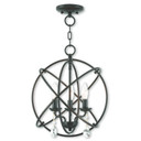 Mini Chandeliers Sphere by Livex Lighting ( 107 | 40904-92 Aria ) 