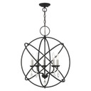 Mid. Chandeliers Candle by Livex Lighting ( 107 | 40905-04 Aria ) 