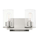 Bathroom Fixtures Two Lights by Maxim ( 16 | 11842CDSN Sleek ) 