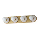 Bathroom Fixtures Four Lights by Maxim ( 16 | 26094WANAB Hollywood ) 