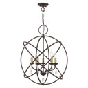Mid. Chandeliers Candle by Livex Lighting ( 107 | 40905-07 Aria ) 