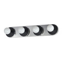Bathroom Fixtures Four Lights by Maxim ( 16 | 26094WTBKPC/BUL Hollywood ) 
