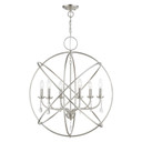 Mid. Chandeliers Candle by Livex Lighting ( 107 | 40906-91 Aria ) 