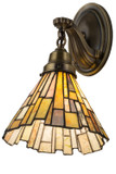 Sconces Single Glass by Meyda Tiffany ( 57 | 182947 Delta ) 